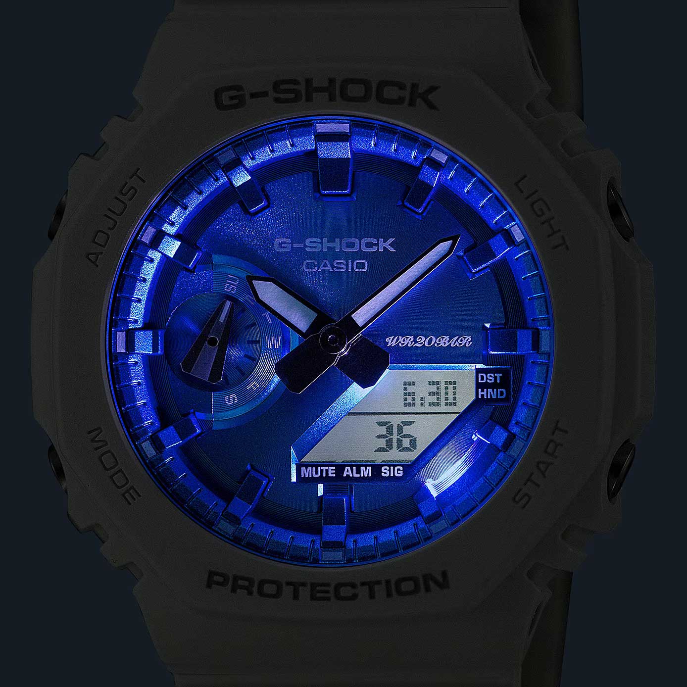 Японские наручные часы CASIO G-SHOCK GA-2100WS-7A