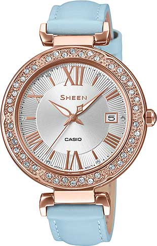 Японские наручные часы Casio Sheen SHE-4057PGL-7B