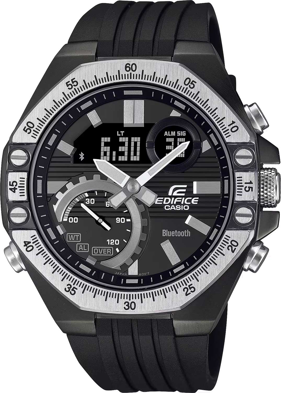 Японские наручные часы Casio Edifice ECB-10TP-1A с хронографом