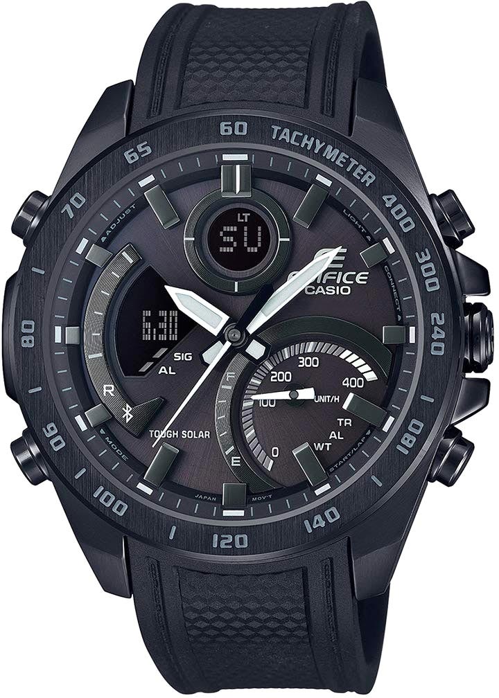 Японские наручные часы Casio Edifice ECB-900PB-1ADR с хронографом