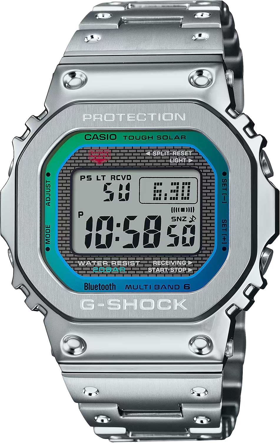 Японские наручные часы Casio G-SHOCK GMW-B5000PC-1 с хронографом