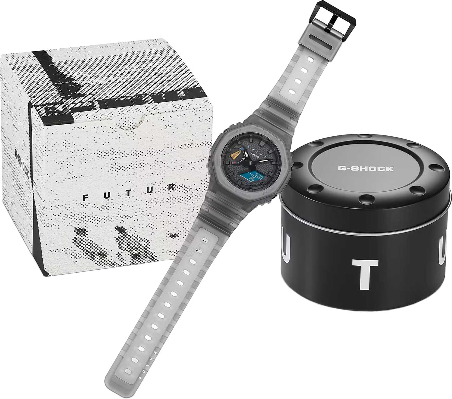 Японские наручные часы Casio G-SHOCK GA-2100FT-8A с хронографом