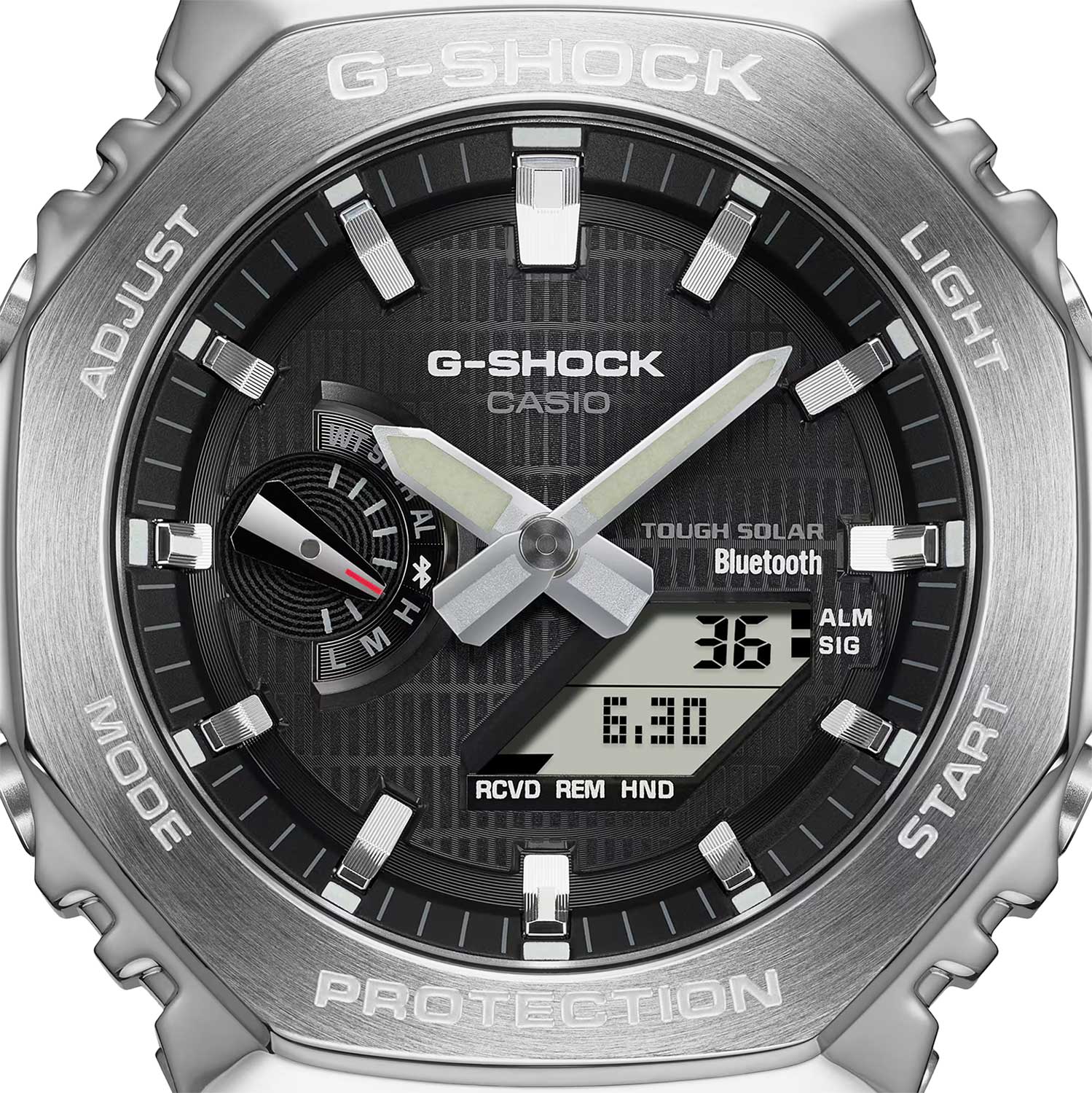 Японские наручные часы Casio G-SHOCK GBM-2100-1A с хронографом