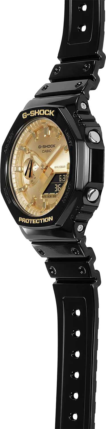 Японские наручные часы CASIO G-SHOCK GA-2100GB-1A