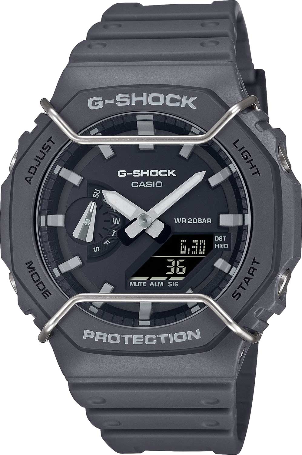 Японские наручные часы Casio G-SHOCK GA-2100PTS-8A с хронографом