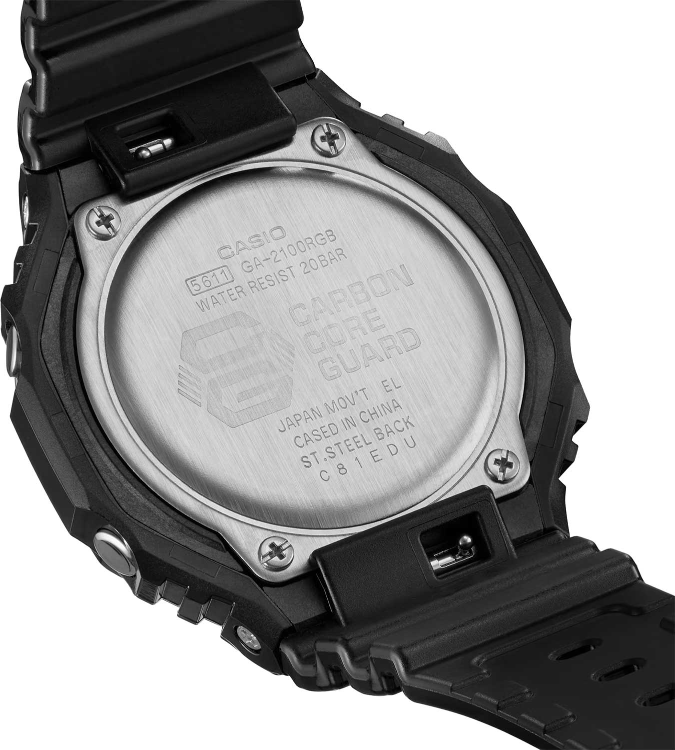 Японские наручные часы CASIO G-SHOCK GA-2100RGB-1A