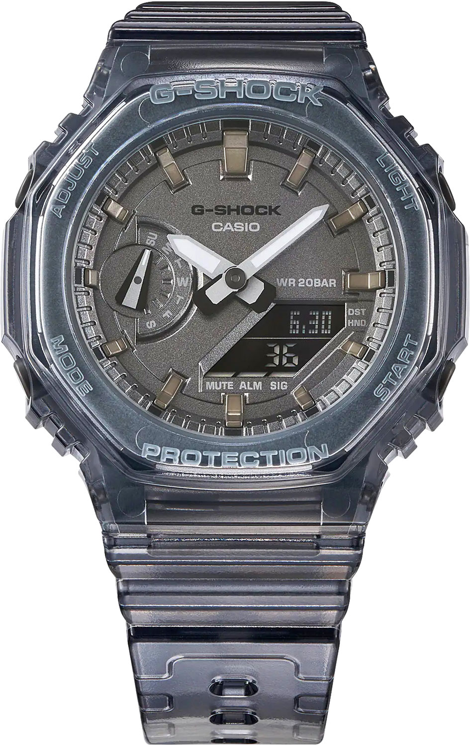 Японские наручные часы Casio G-SHOCK GMA-S2100SK-1A с хронографом