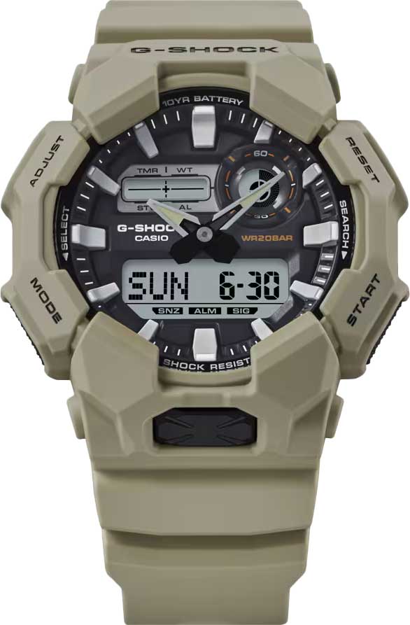 Японские наручные часы CASIO G-SHOCK GA-010-5A
