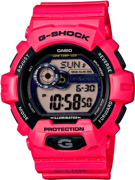 Японские наручные часы Casio G-SHOCK GLS-8900-4E с хронографом