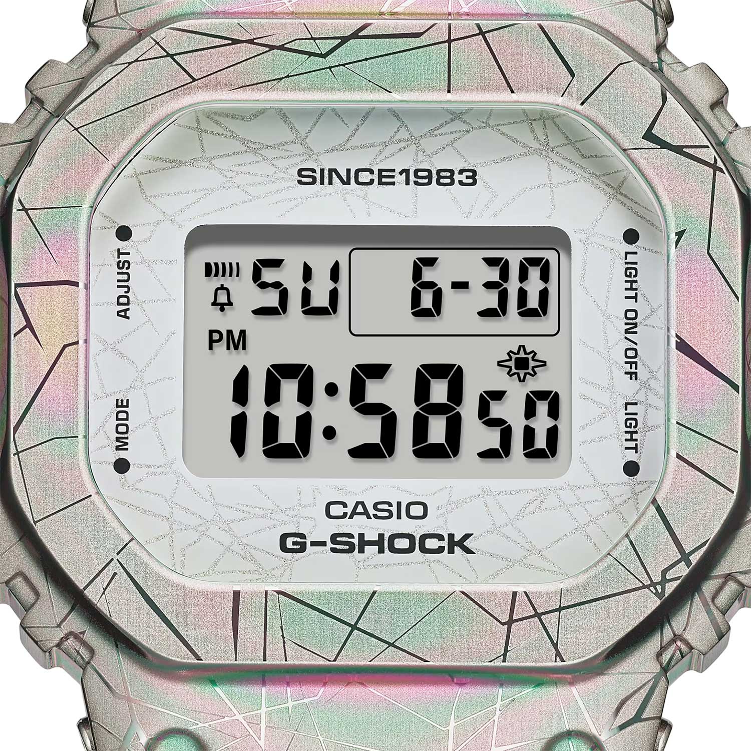 Японские наручные часы Casio G-SHOCK GM-S5640GEM-7E с хронографом