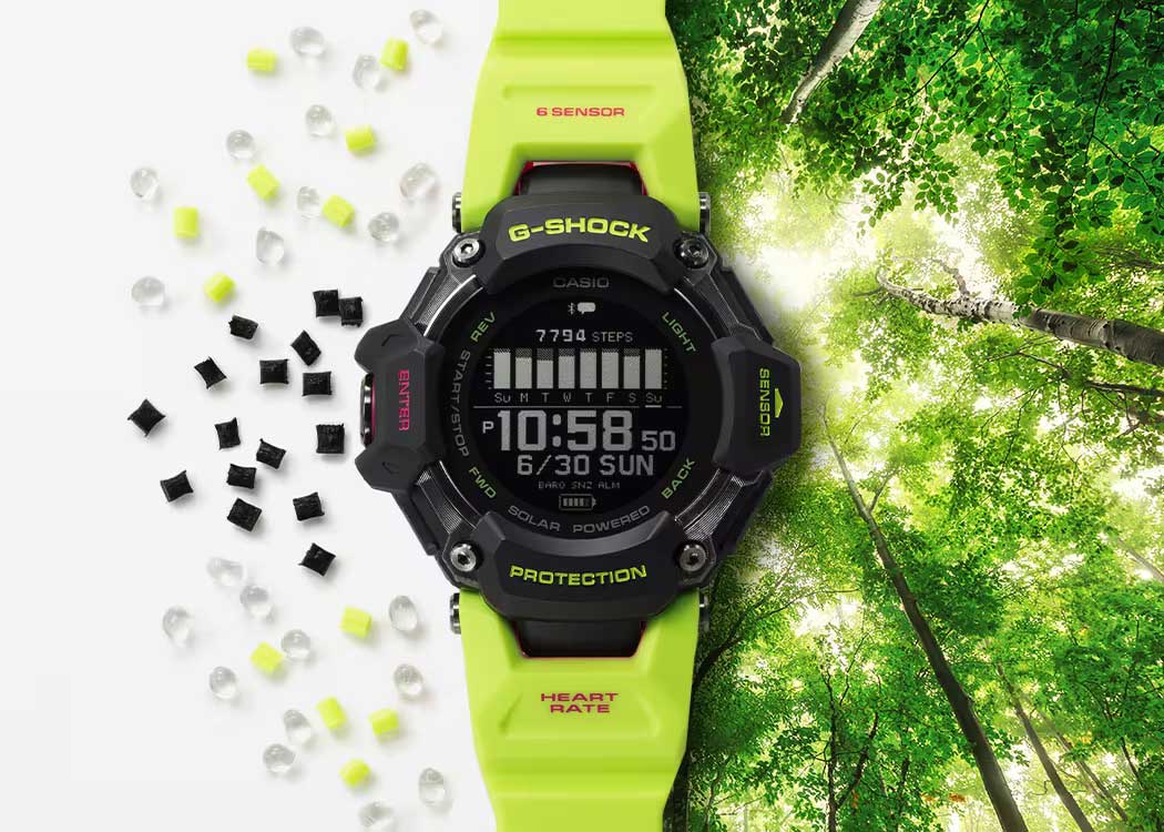Японские наручные часы CASIO G-SHOCK GBD-H2000-1A9