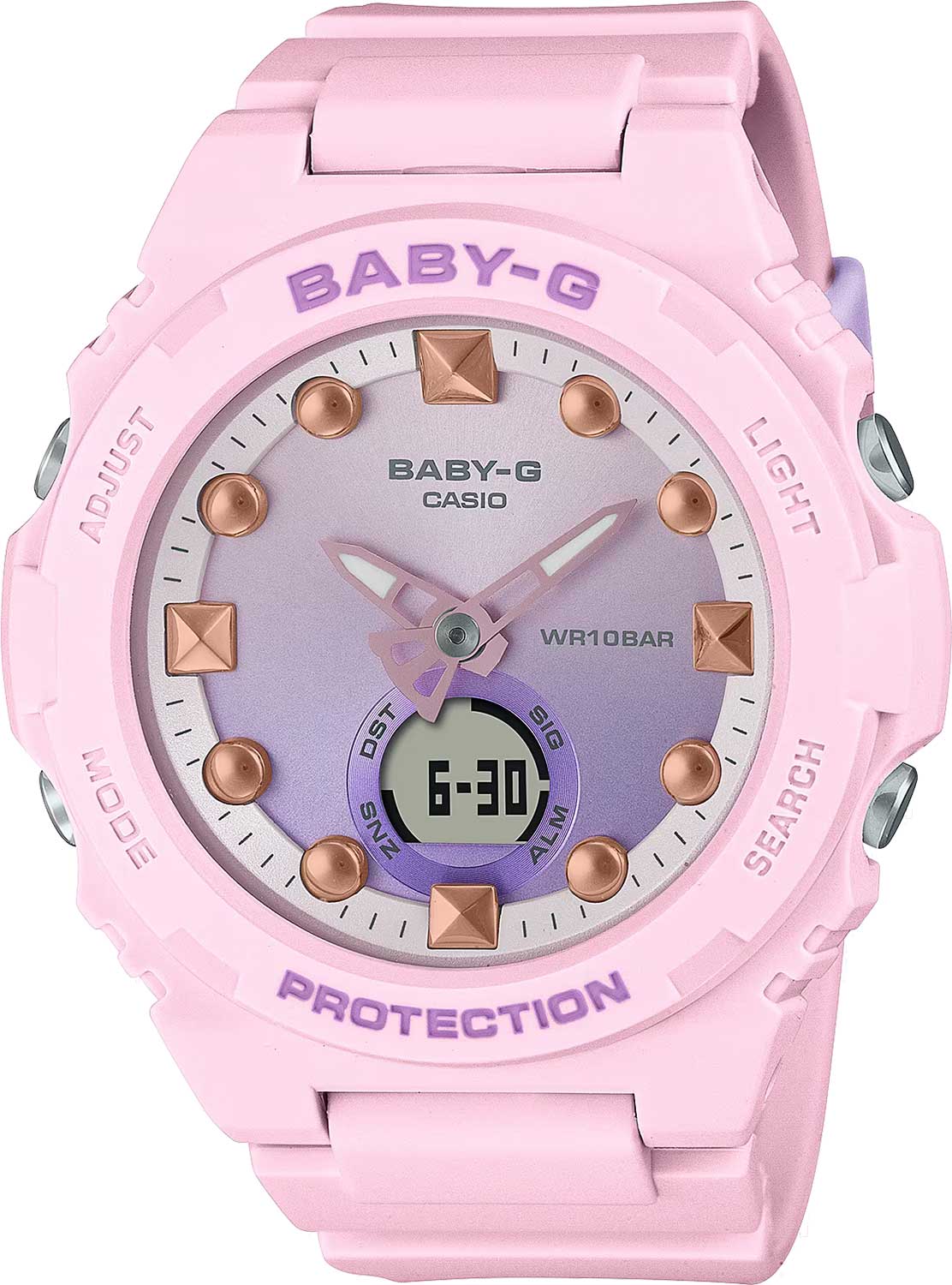 Японские наручные часы Casio Baby-G BGA-320-4A с хронографом