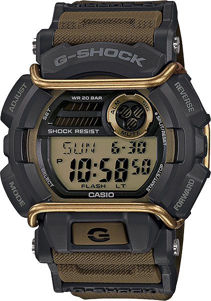 Японские наручные часы Casio G-SHOCK GD-400-9D с хронографом