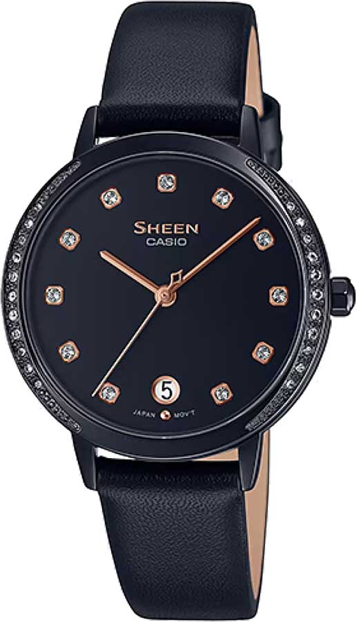 Японские наручные часы Casio Sheen SHE-4056BL-1A