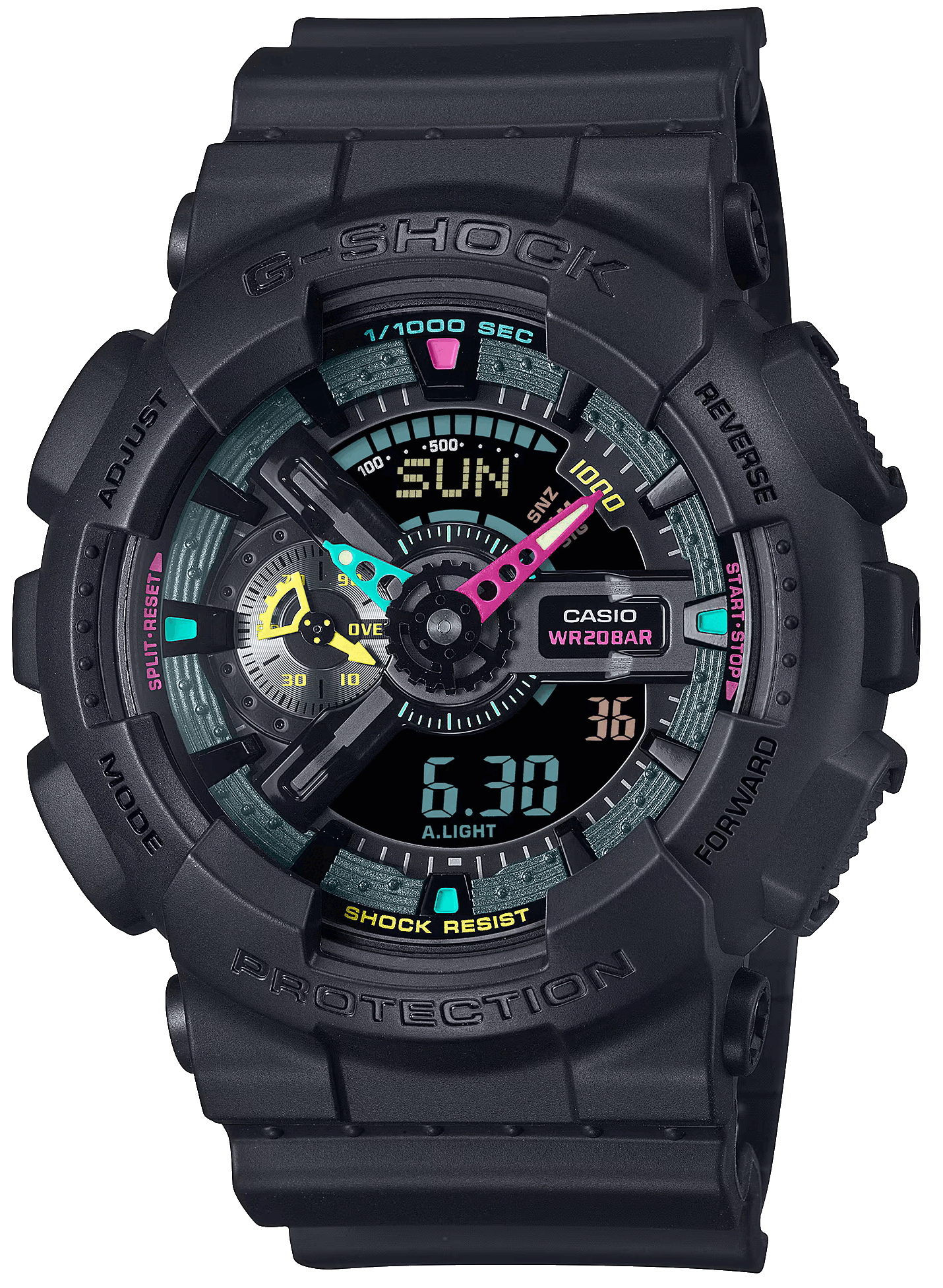 Японские наручные часы CASIO G-SHOCK GA-110MF-1A