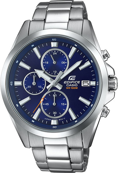 Японские наручные часы Casio Edifice EFV-560D-2A с хронографом