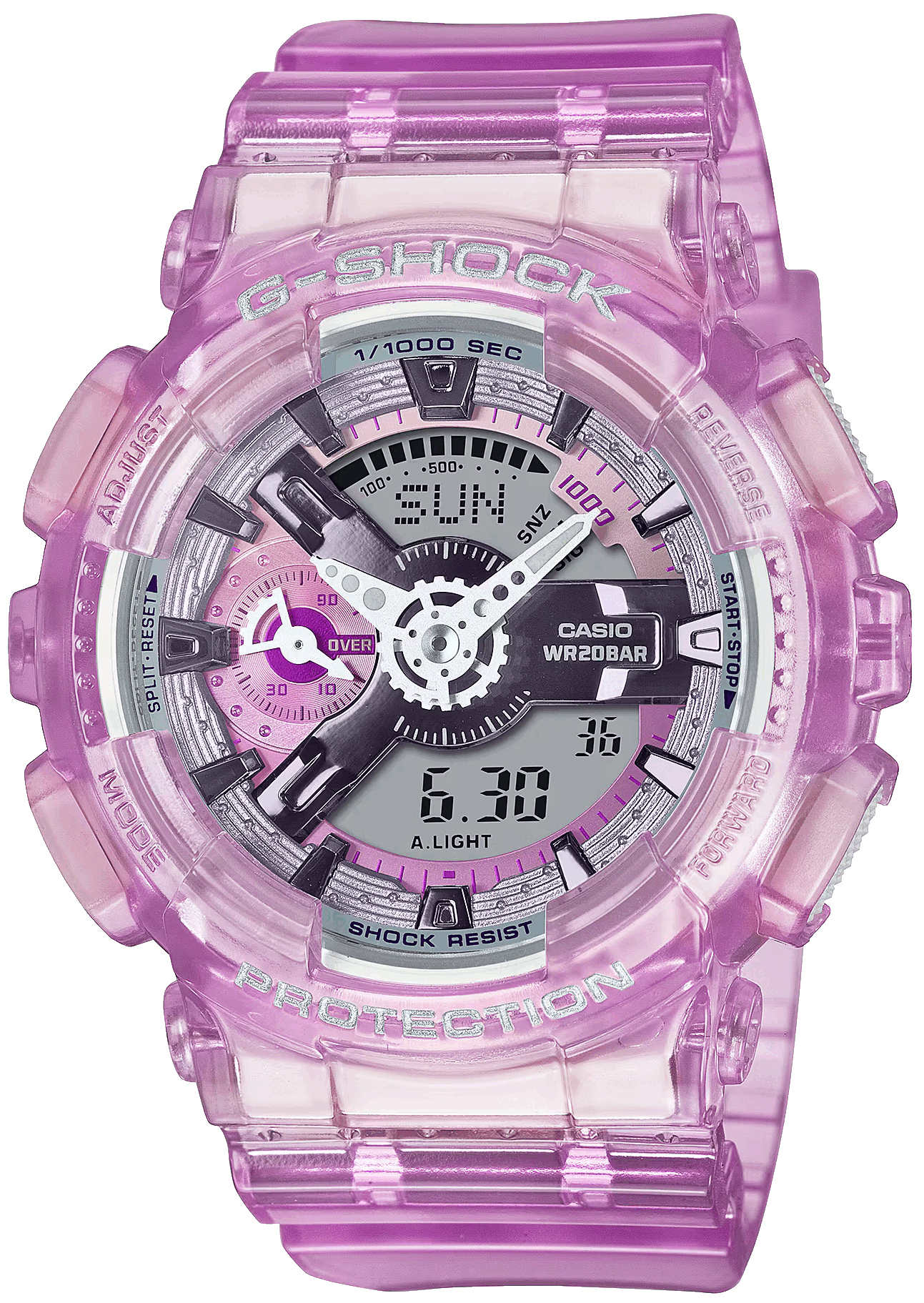 Японские наручные часы CASIO G-SHOCK GMA-S110VW-4A