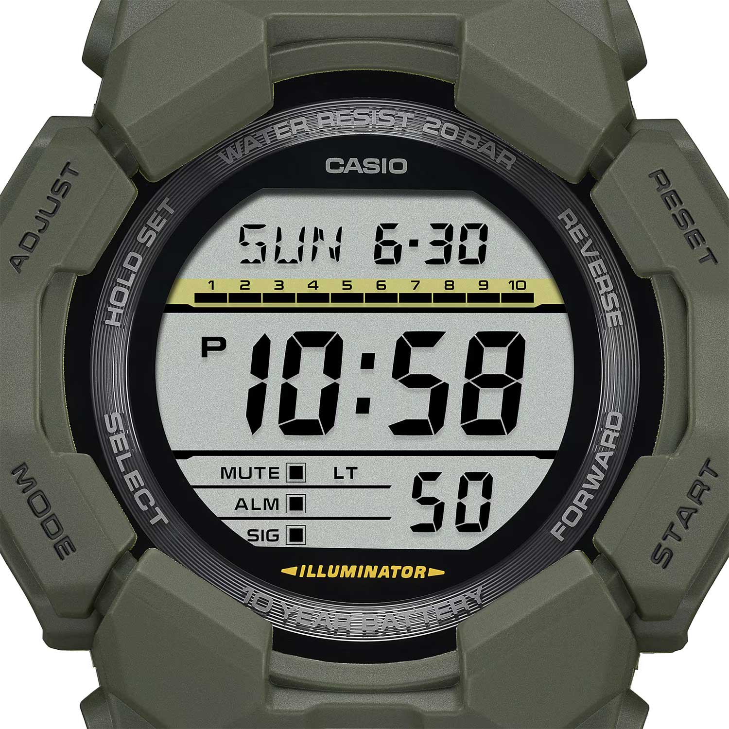 Японские наручные часы CASIO G-SHOCK GD-010-3