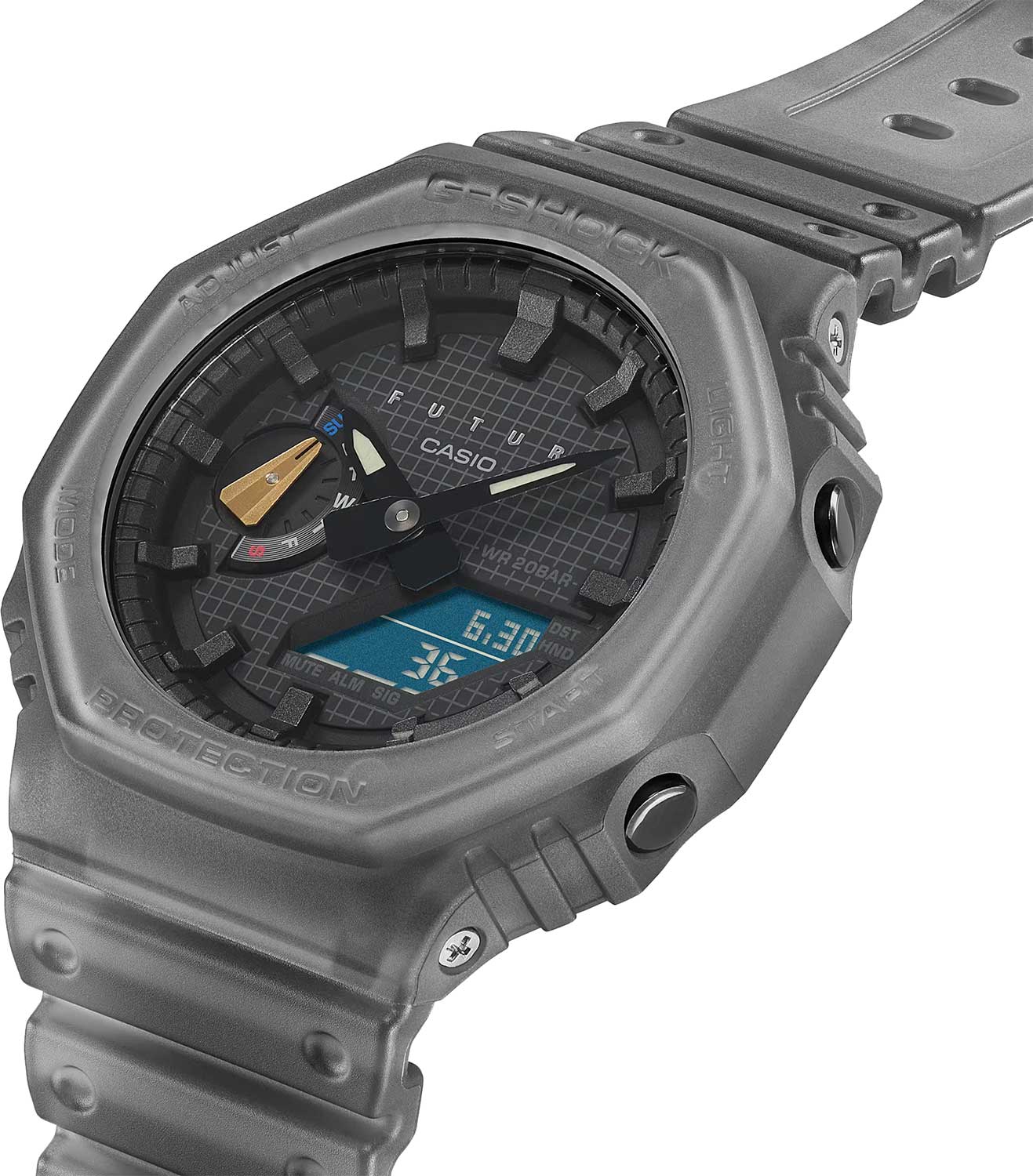 Японские наручные часы Casio G-SHOCK GA-2100FT-8A с хронографом