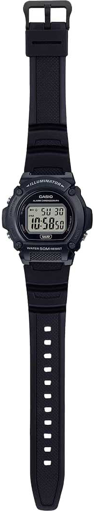 Японские наручные часы Casio Collection W-219H-1AVEF с хронографом