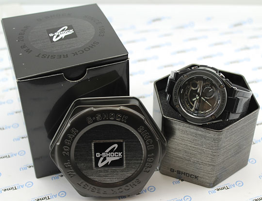 Японские наручные часы Casio G-SHOCK GST-210M-1A с хронографом
