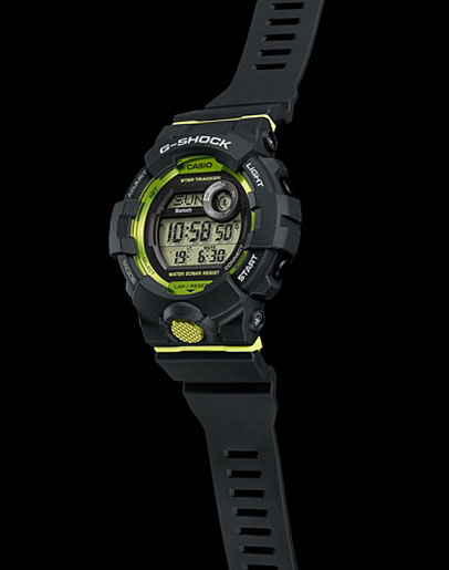 Японские спортивные наручные часы Casio G-SHOCK GBD-800-8E с хронографом