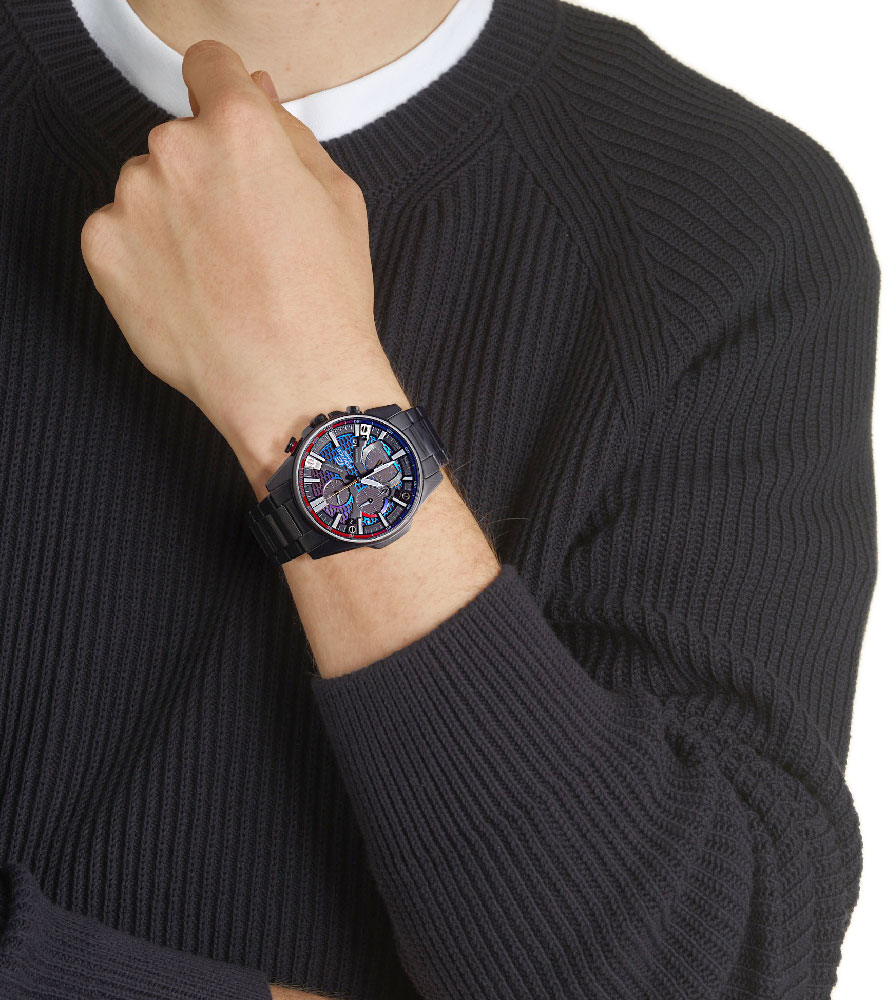 Японские наручные часы Casio Edifice EQB-1200HG-1A с хронографом