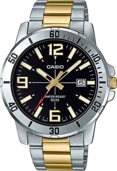 Японские наручные часы Casio Collection MTP-VD01SG-1B