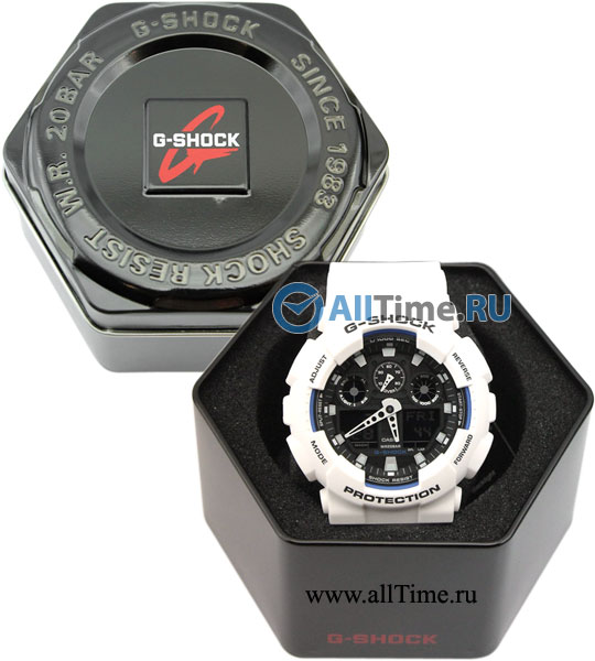 Японские наручные часы CASIO G-SHOCK GA-100B-7A