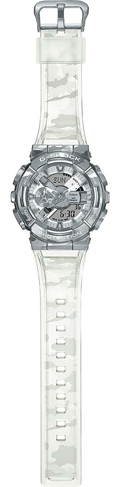 Японские наручные часы Casio G-SHOCK GM-110SCM-1AER с хронографом