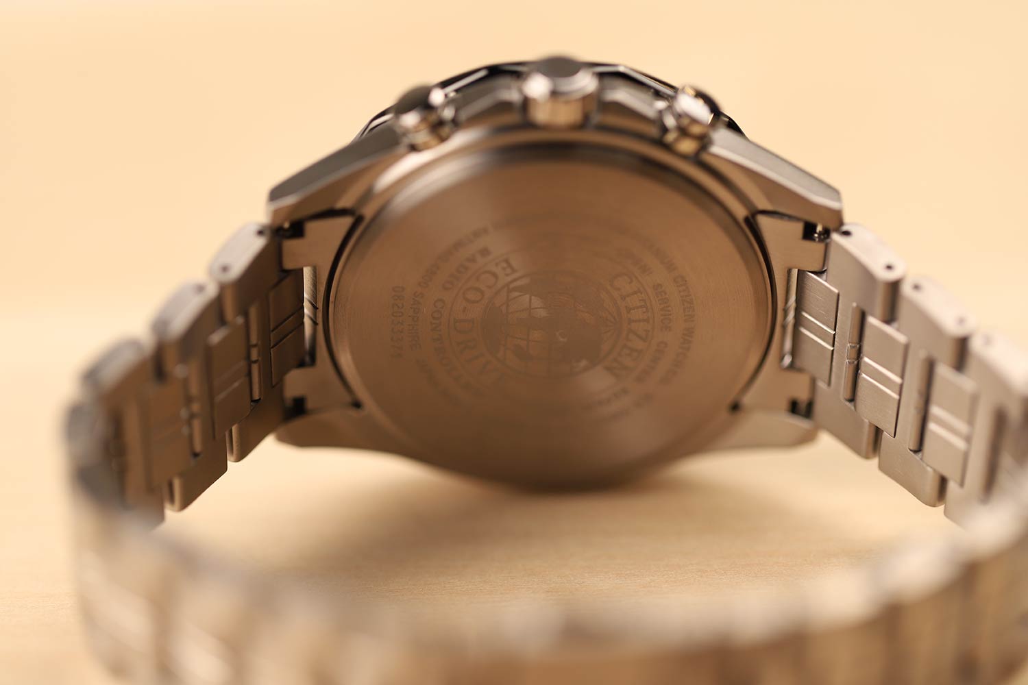 Японские титановые наручные часы Citizen AT8218-81E с хронографом