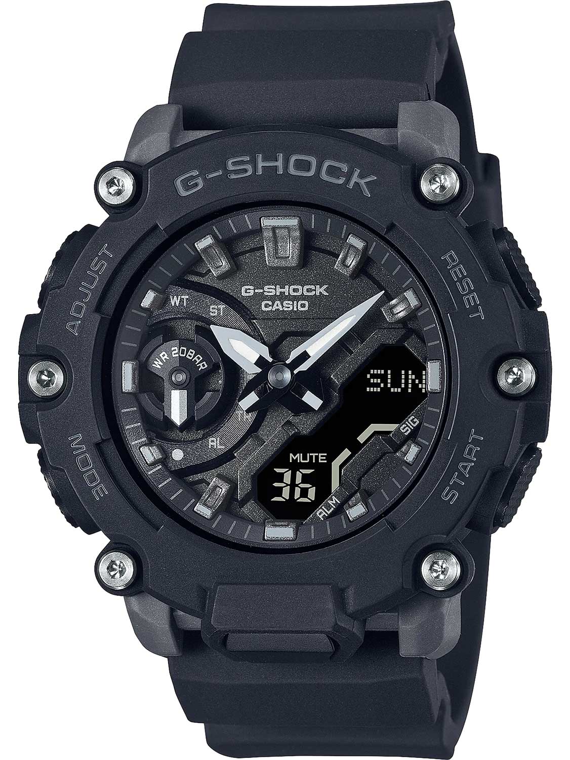 Японские наручные часы Casio G-SHOCK GMA-S2200-1A с хронографом