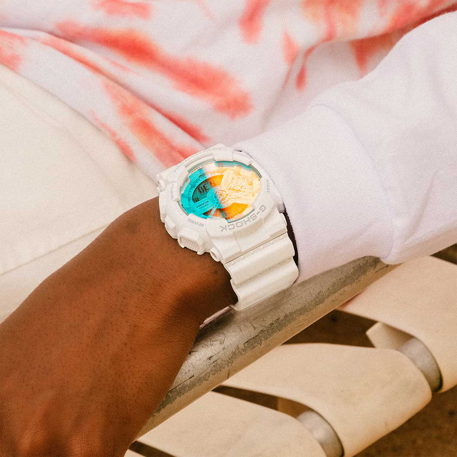 Японские наручные часы CASIO G-SHOCK GA-110TL-7A