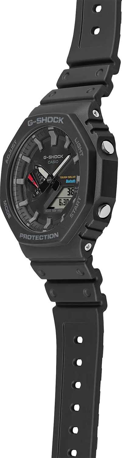 Японские наручные часы Casio G-SHOCK GA-B2100-1AER с хронографом