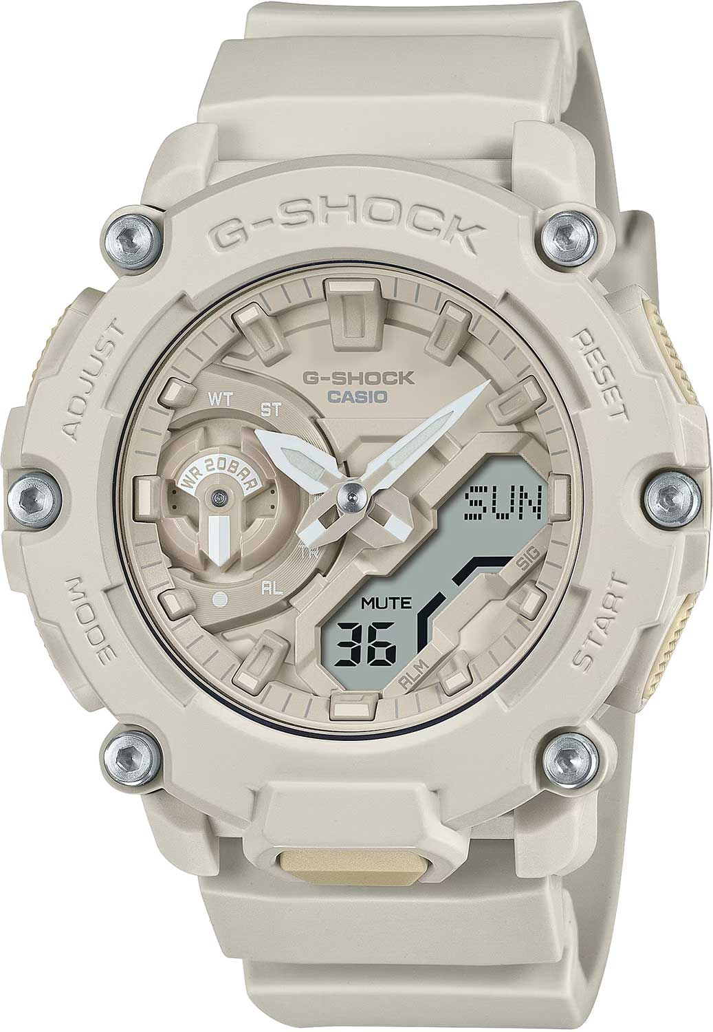Японские наручные часы Casio G-SHOCK GA-2200NC-7A с хронографом