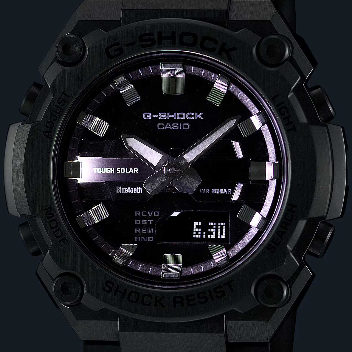 Японские наручные часы Casio G-SHOCK GST-B600D-1A с хронографом