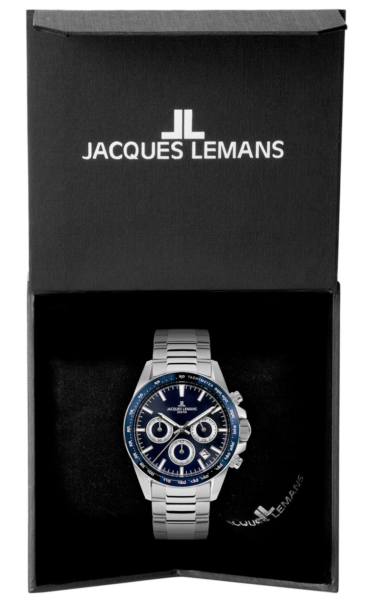 Наручные часы Jacques Lemans 1-1877G с хронографом