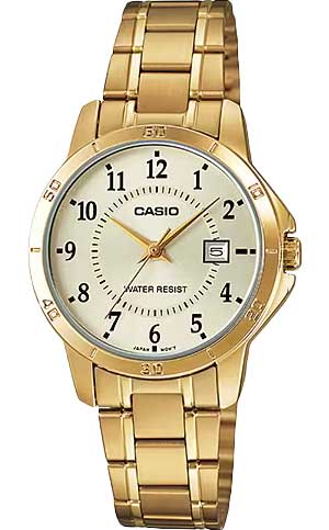 Японские наручные часы Casio Collection LTP-V004G-9B