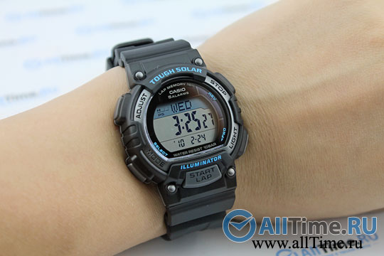 Японские наручные часы Casio Collection STL-S300H-1A с хронографом