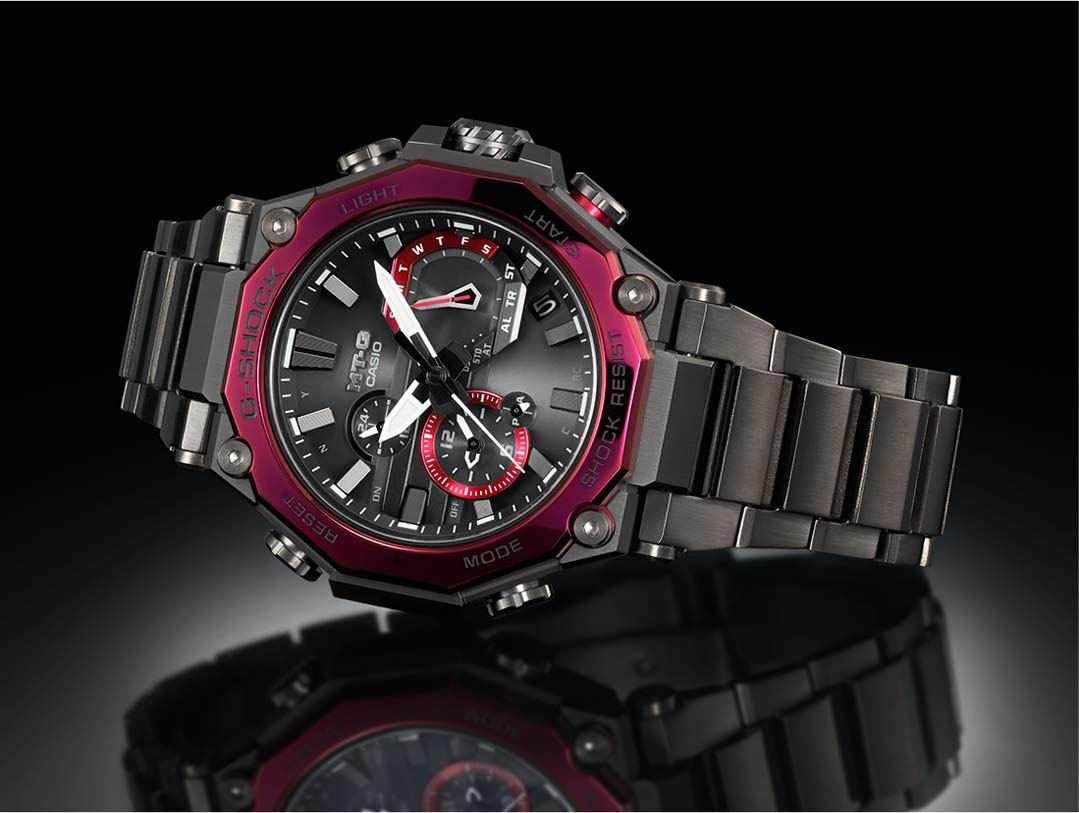 Японские наручные часы Casio G-SHOCK MTG-B2000BD-1A4ER с хронографом