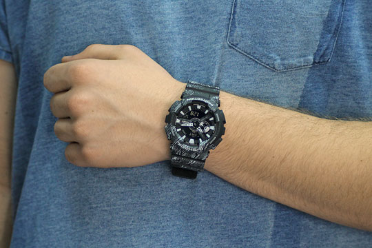 Японские наручные часы Casio G-SHOCK GA-110TX-1A с хронографом