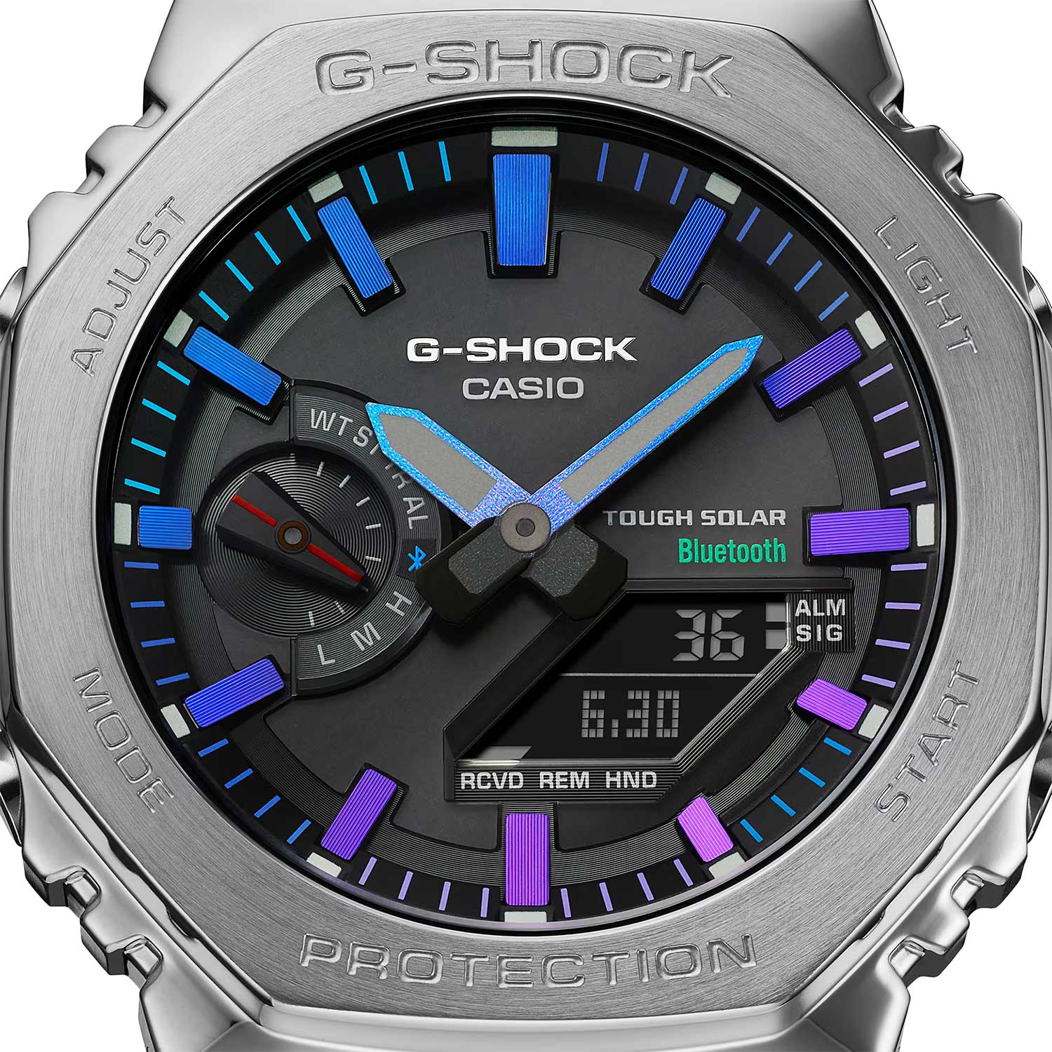 Японские наручные часы Casio G-SHOCK GM-B2100PC-1A с хронографом