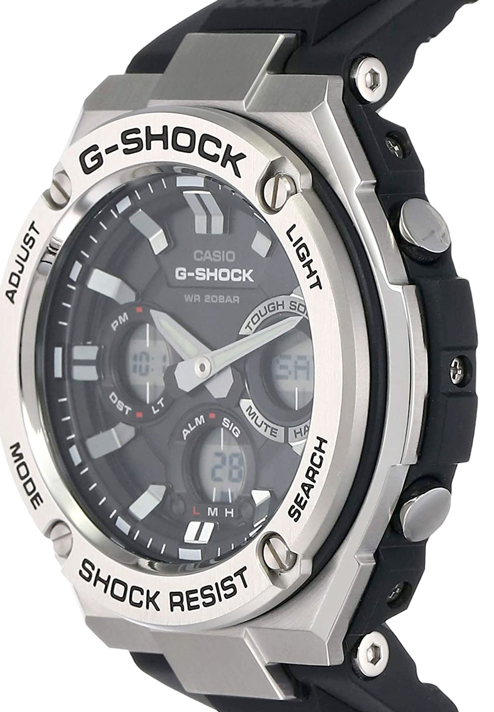 Японские наручные часы Casio G-SHOCK GST-S110-1A с хронографом