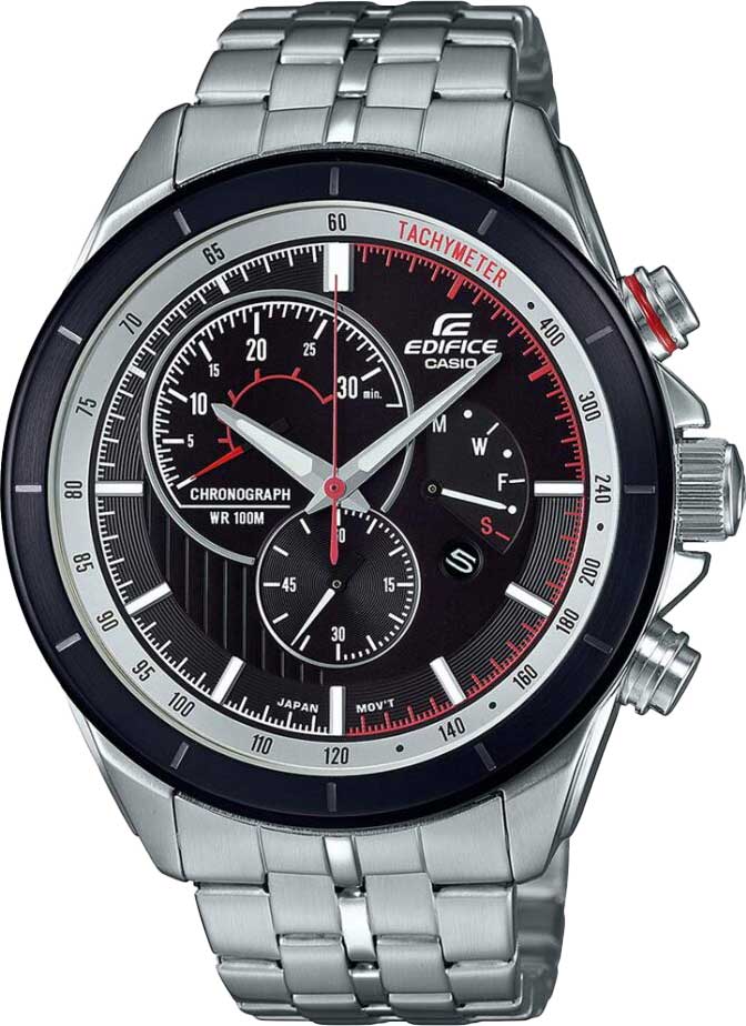 Японские наручные часы Casio Edifice EFR-561DB-1B с хронографом
