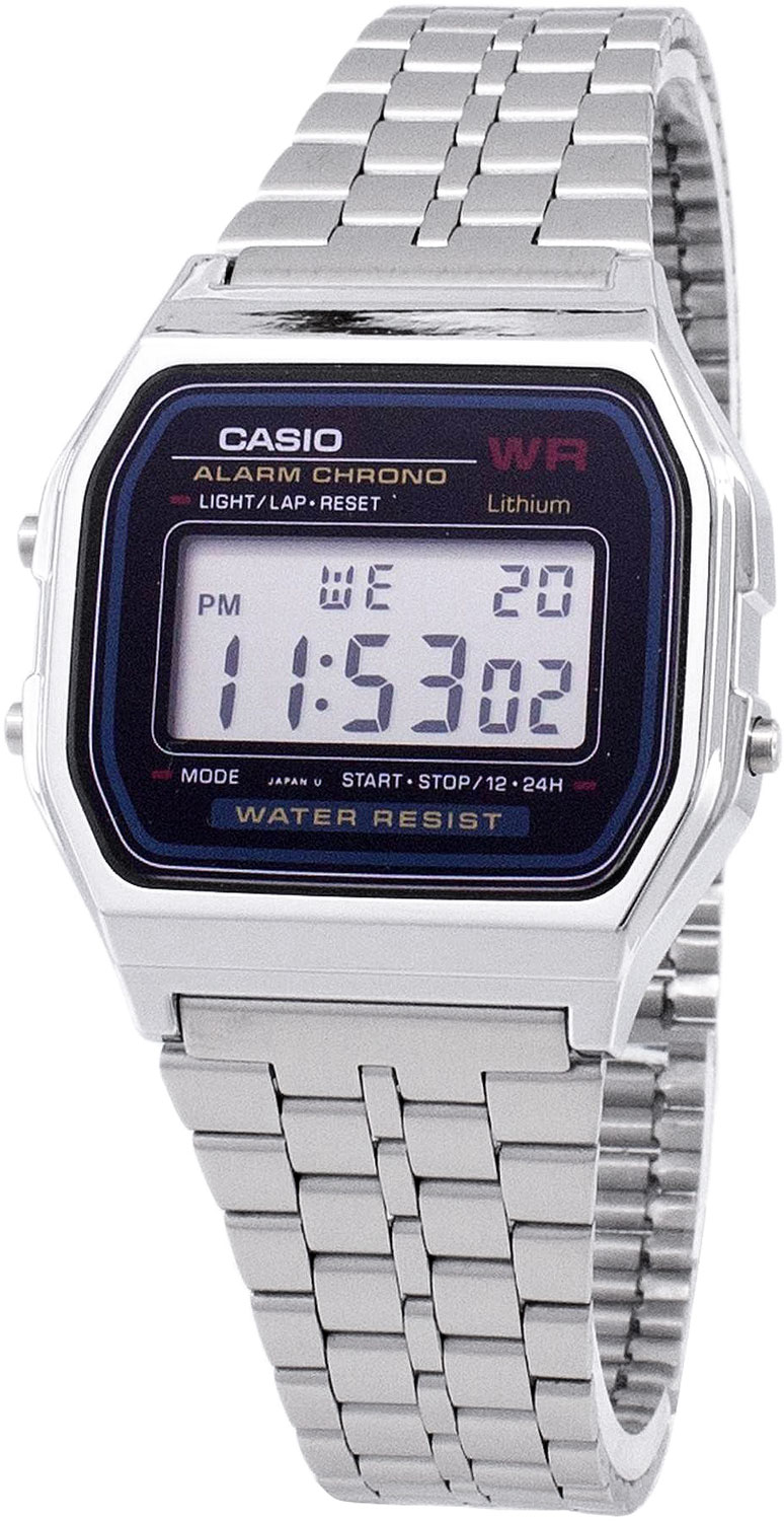 Японские наручные часы Casio Vintage A159WA-N1 с хронографом