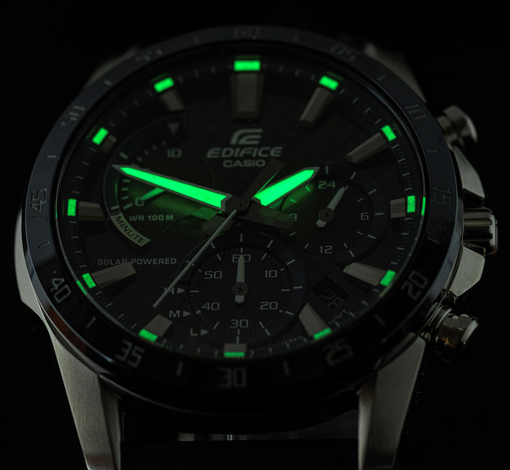 Японские наручные часы Casio Edifice EQS-930BL-2AVUDF с хронографом