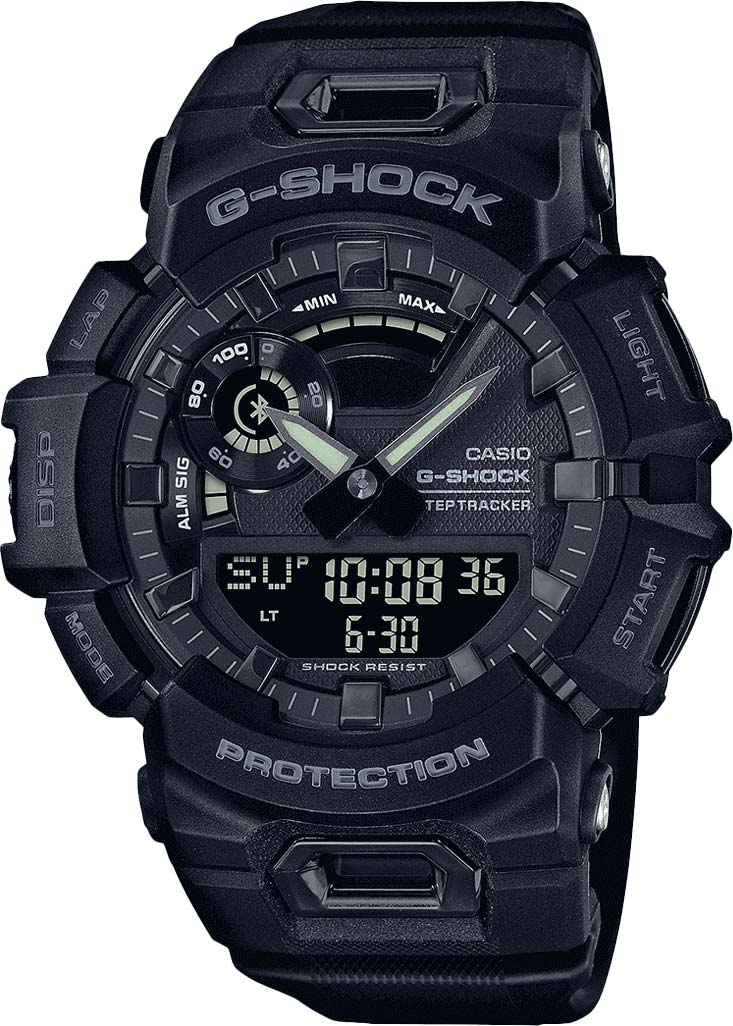 Японские спортивные наручные часы Casio G-SHOCK GBA-900-1AER с хронографом