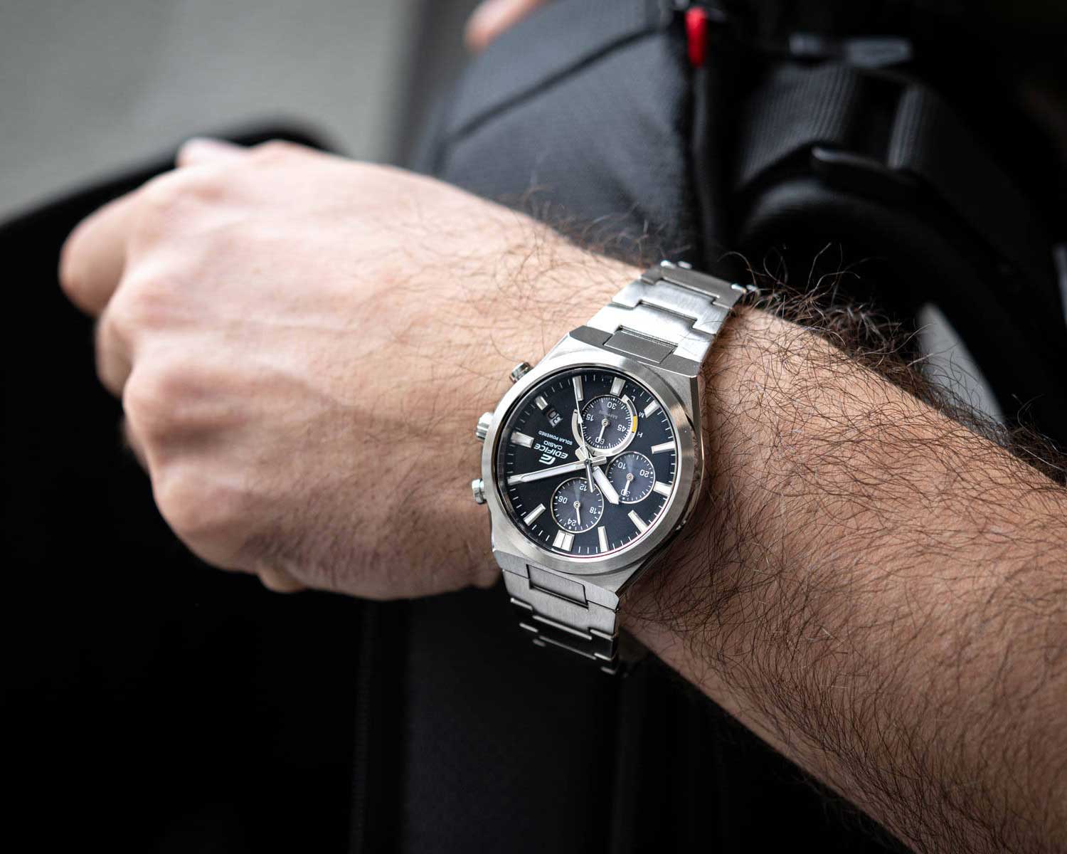 Японские наручные часы Casio Edifice EFS-S630D-1A с хронографом