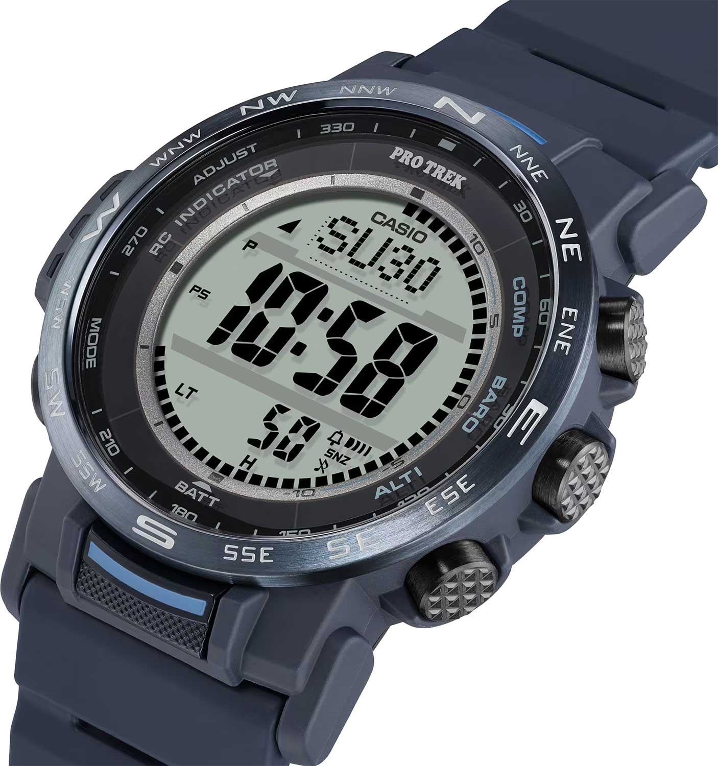 Японские наручные часы Casio Pro Trek PRW-35Y-2 с хронографом