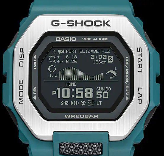 Японские наручные часы CASIO G-SHOCK GBX-100-2